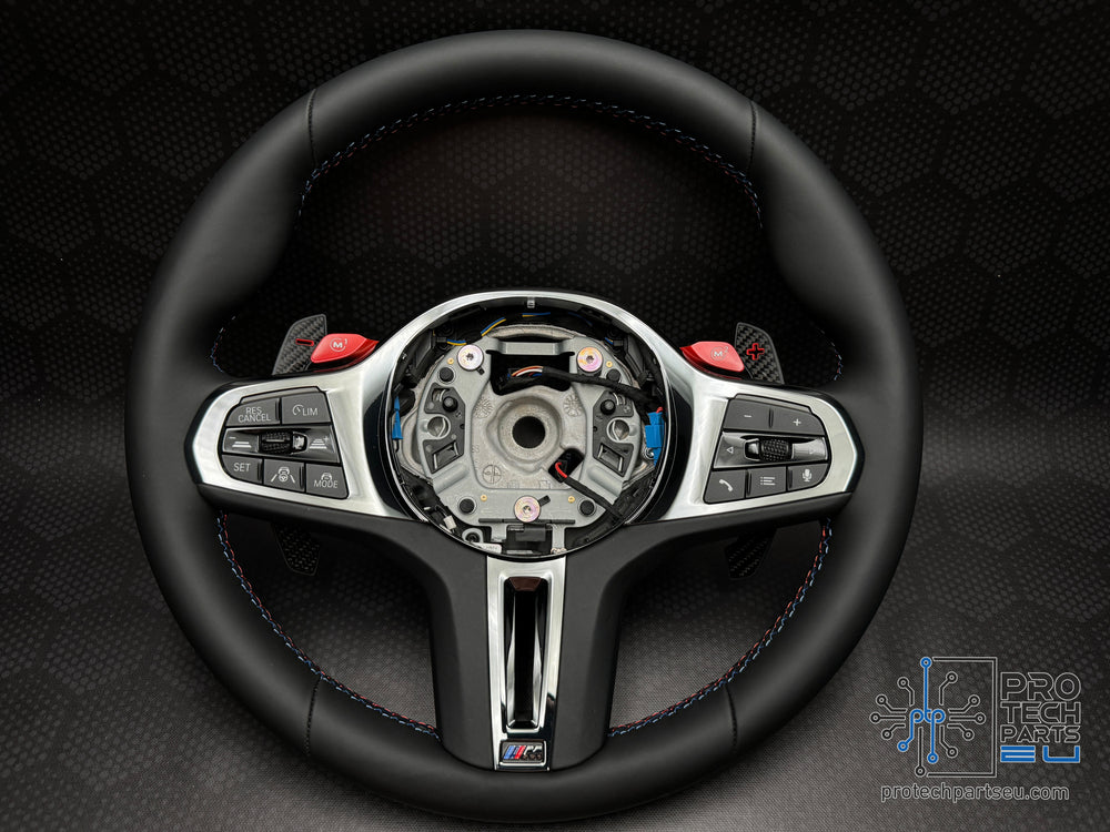 OE BMW M X5 X6 M5 CS G05 G30 Steering wheel selfdrive+heating+carbon fiber paddle
