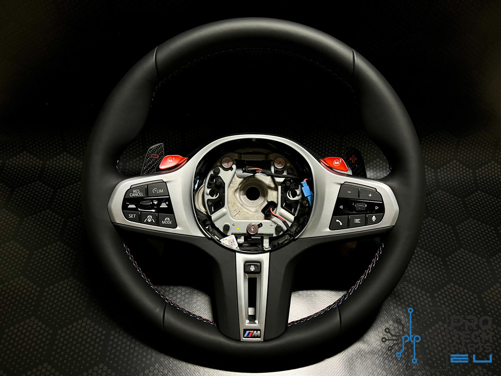 OE BMW M F90 F91 F92 M5 M8 G30 G15 Steering wheel selfdrive+heating+carbon fiber paddle