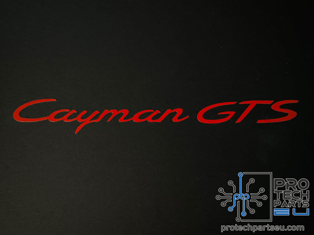 
                  
                    Porsche dashboard trim frame UV sticker Cayman GTS
                  
                