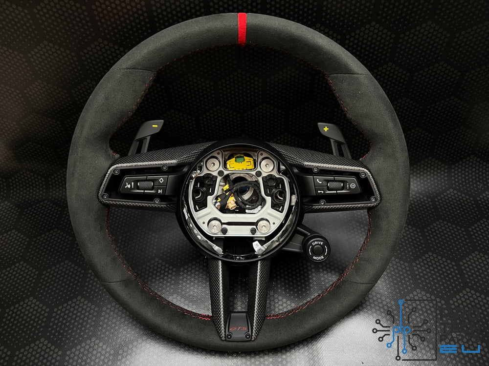 Porsche Steering wheel race-tex GT3RS GT3 GTS GT 992 turbo S carrera GTS  red carmine WEISSACH