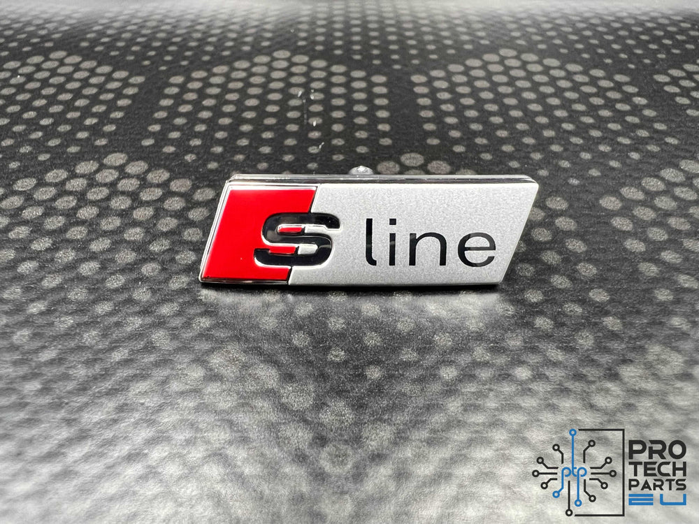 Audi Sline steering wheel cover badge/logo oe new 8X0419685