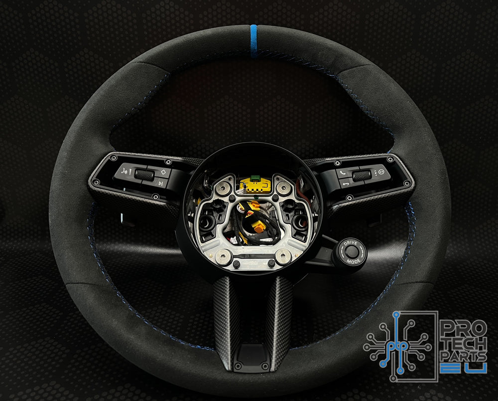 
                  
                    Porsche Steering wheel race-tex GT3RS GT3 GTS GT 992 turbo S carrera shark blue carbon fiber
                  
                