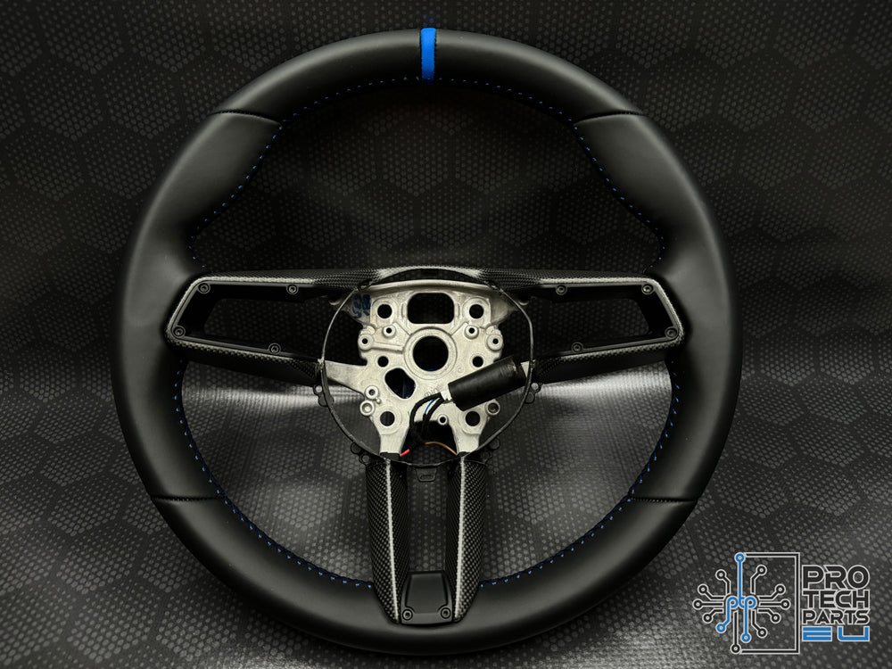 Porsche Steering wheel leather GT3RS GT3 GTS GT 992 turbo S carrera shark blue UPGRADE