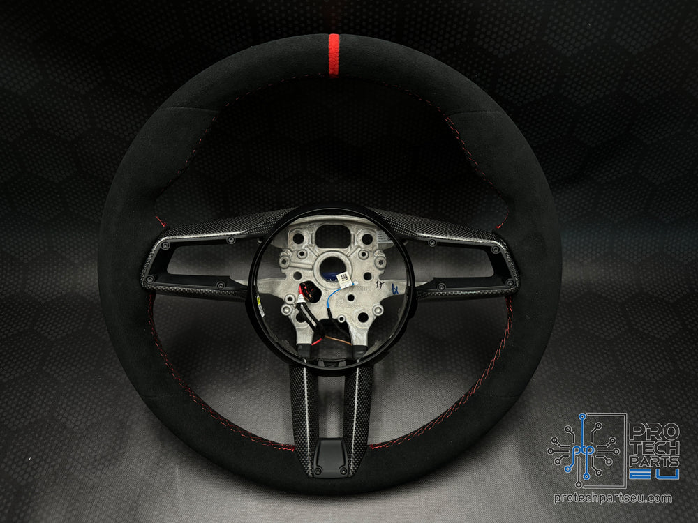 
                  
                    Porsche Steering wheel race-tex GT3RS GT3 GTS GT 992 turbo S red guards WEISSACH
                  
                