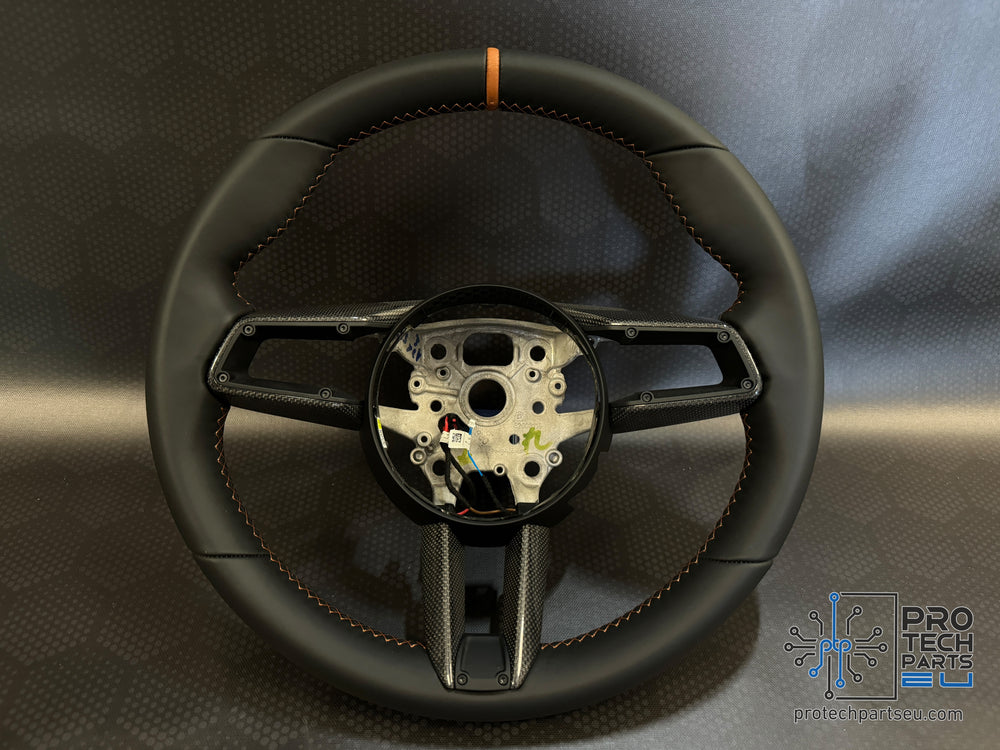 Porsche Steering wheel leather GT3RS GT3 GTS GT 992 turbo S cognac cogniac WEISSACH