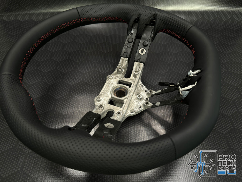 
                  
                    Mercedes AMG steering wheel leather red stitches W117,W206,W213,W223,W232
                  
                