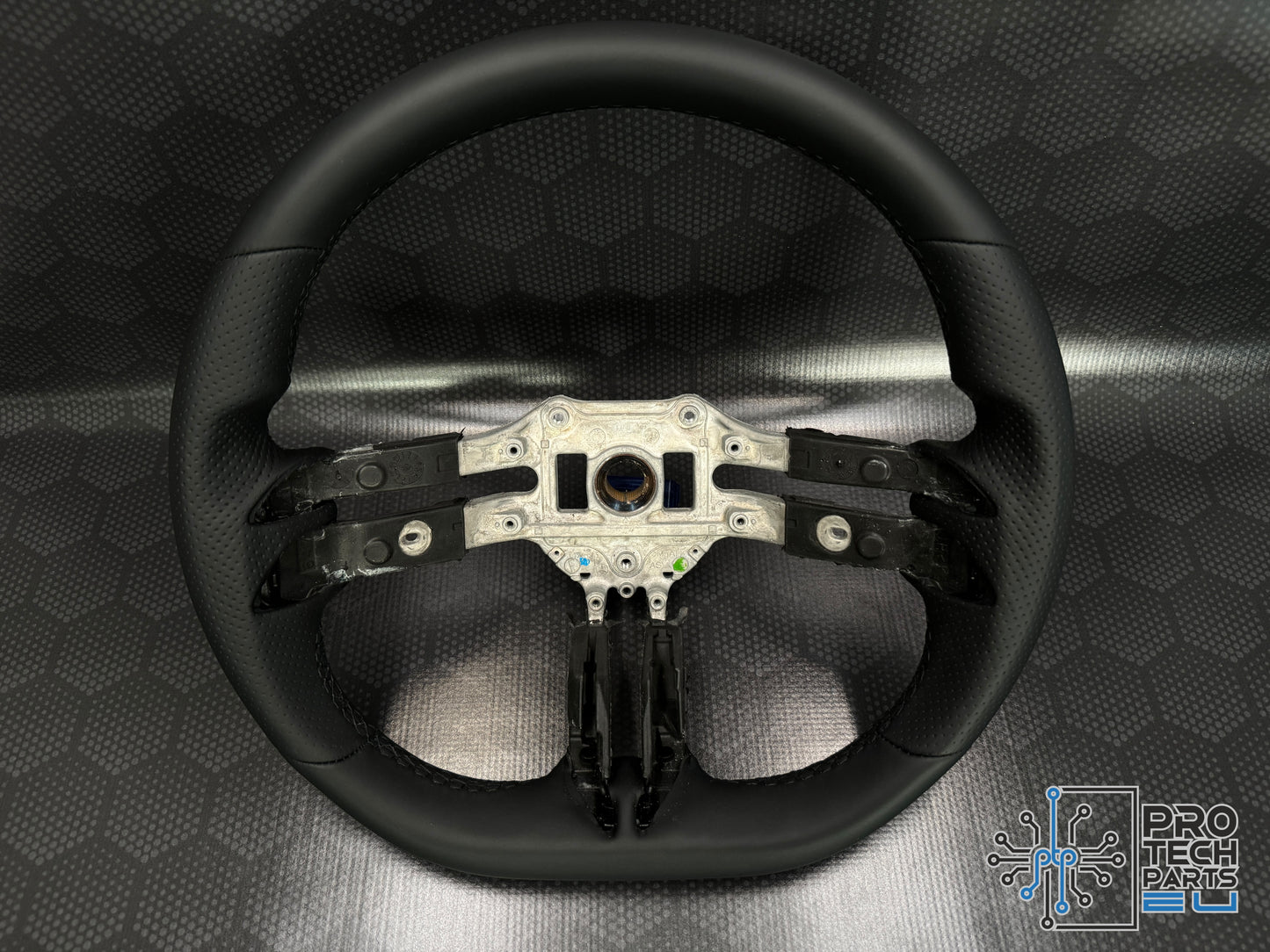 
                  
                    Mercedes AMG steering wheel leather black stitches W117,W206,W213,W223,W232
                  
                