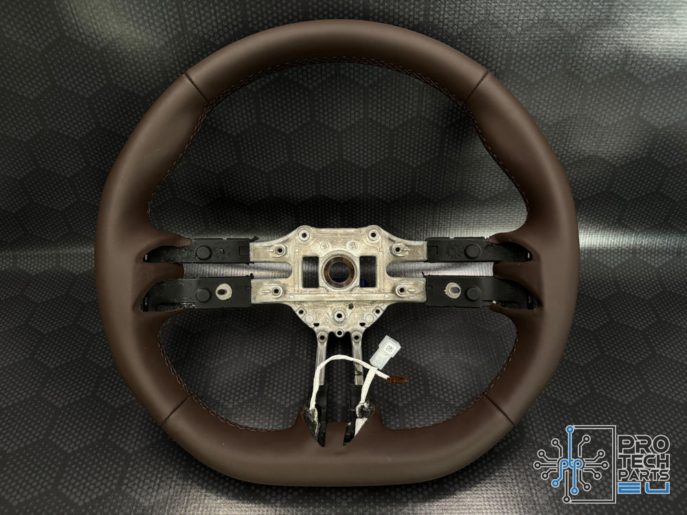 
                  
                    Mercedes AMG steering wheel leather brown stitches W117,W206,W213,W223,W232
                  
                