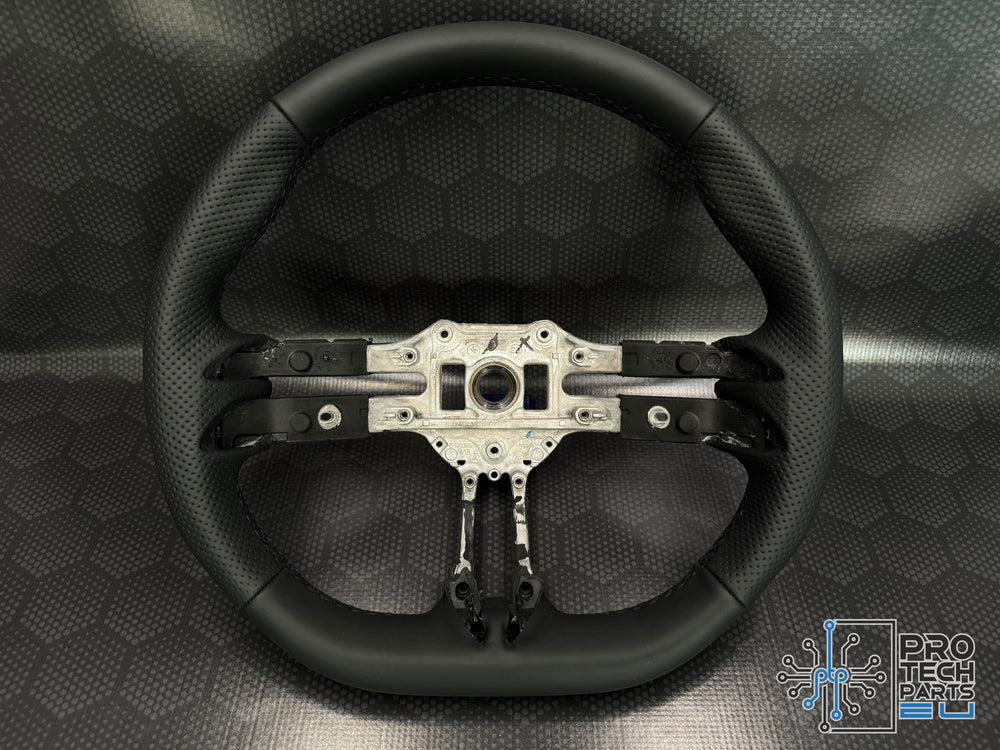 Mercedes AMG steering wheel leather black stitches W117,W206,W213,W223,W232