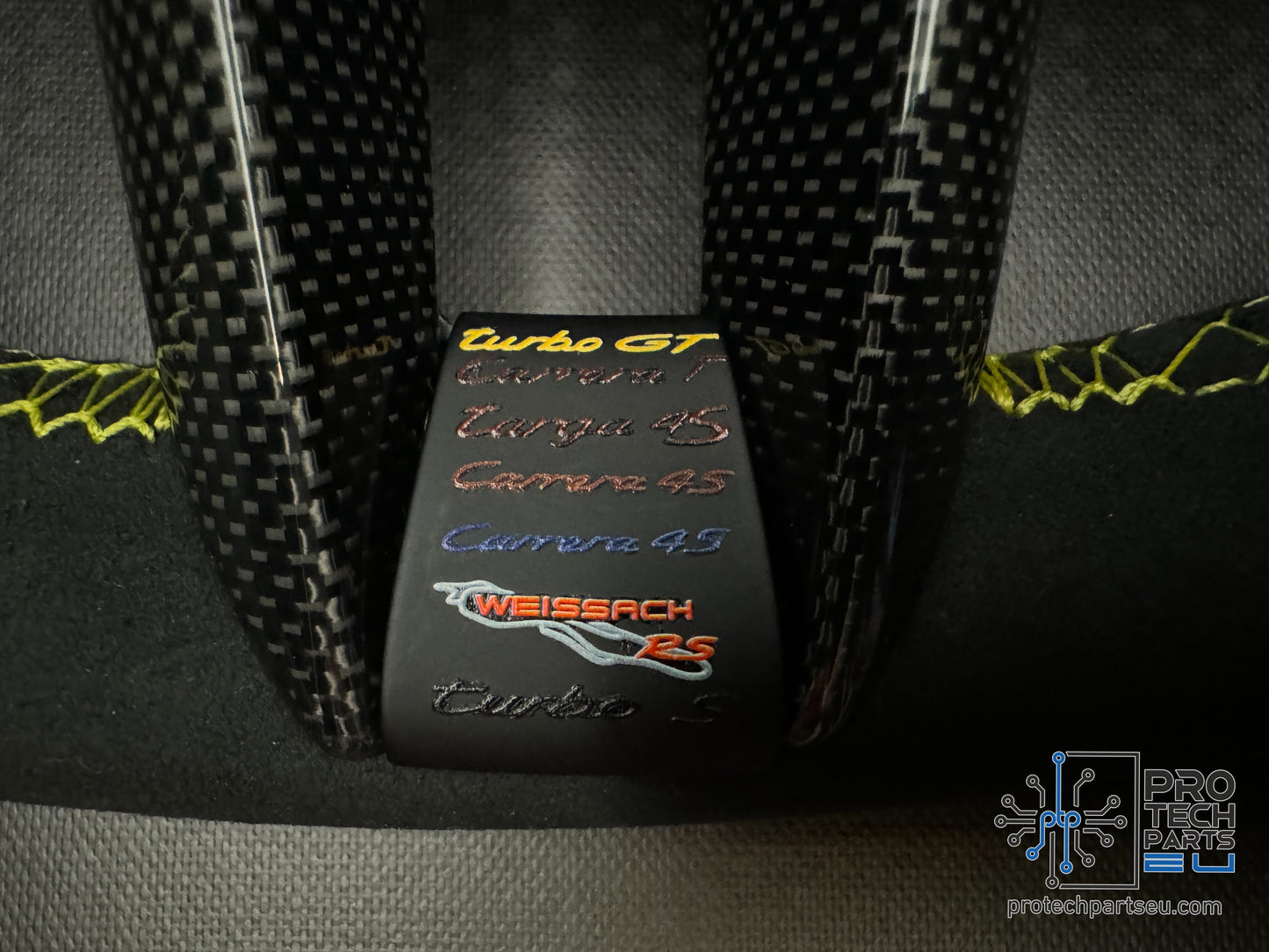 
                  
                    Porsche steering wheel UV stickers set Taycan 4S
                  
                