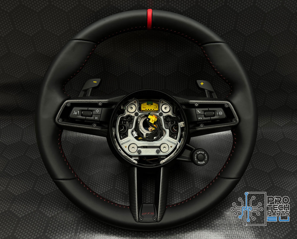 Porsche Steering wheel leather GT3RS GT3 GTS GT 992 turbo S carrera GTS red carmine WEISSACH