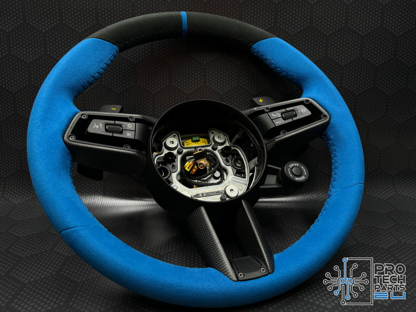 
                  
                    Volan Porsche HERITAGE GT GT3 GT3RS GTS 992 SPEED albastru rechin PACHET WEISSACH 
                  
                