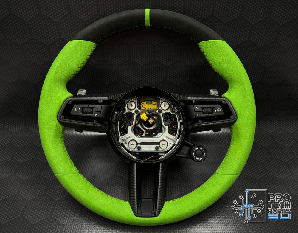 Porsche Steering wheel HERITAGE GT GT3 GT3RS GTS 992 turbo S carrera SPEED lizard green WEISSACH PACKAGE
