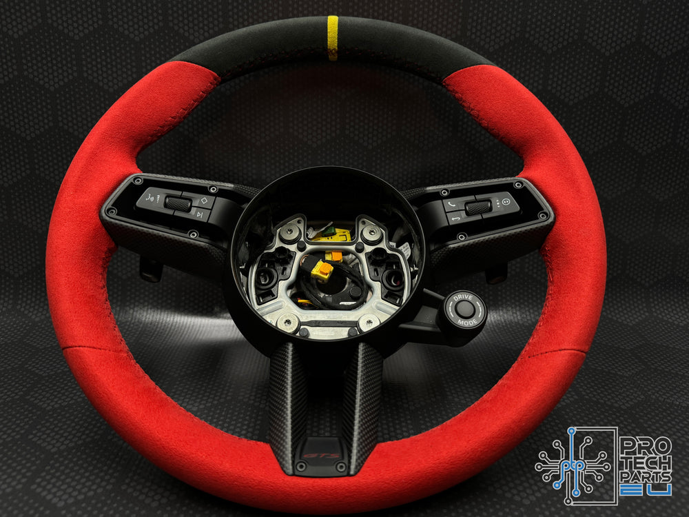 
                  
                    Porsche Steering wheel HERITAGE GT GT3 GT3RS GTS 992 turbo S carrera SPEED race red WEISSACH PACKAGE
                  
                