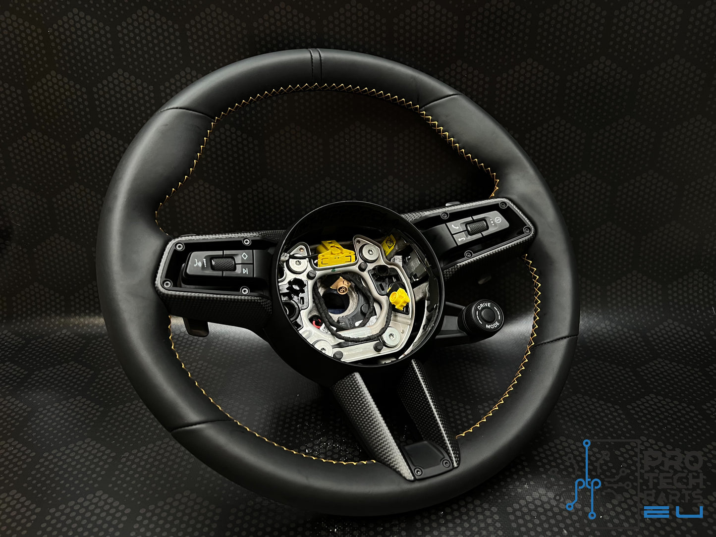 
                  
                    Porsche Steering wheel black leather yellow stitches GT3 GT GTS 992 turbo S carrera
                  
                