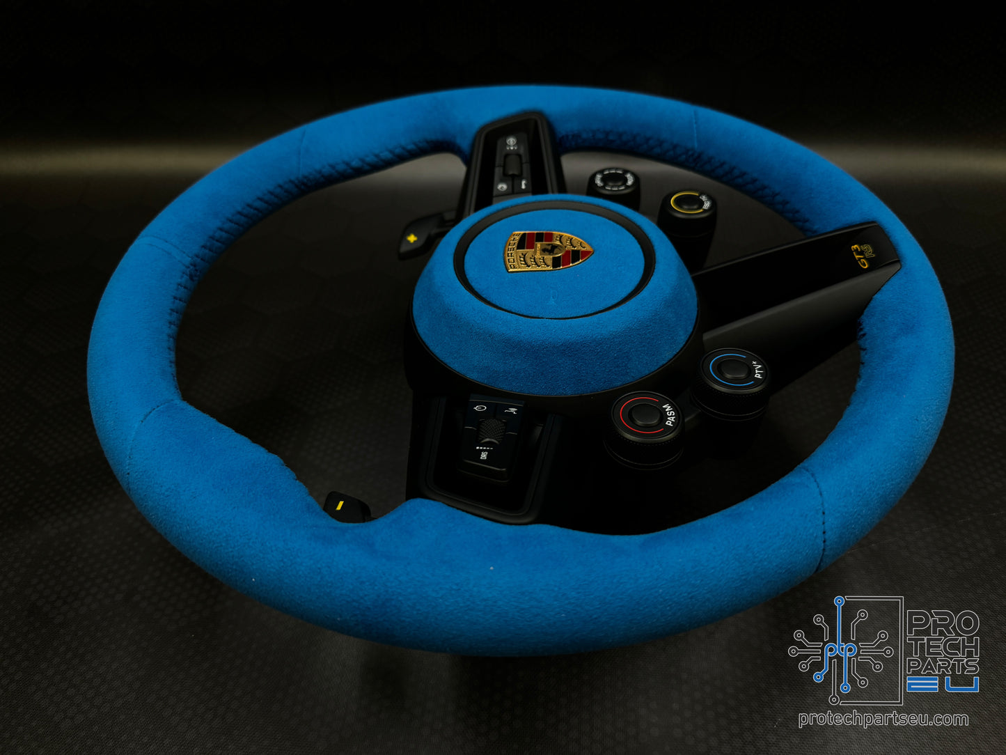 
                  
                    Porsche Steering wheel GT GT3 GT3RS SPEED/SHARK blue WEISSACH PACKAGE
                  
                