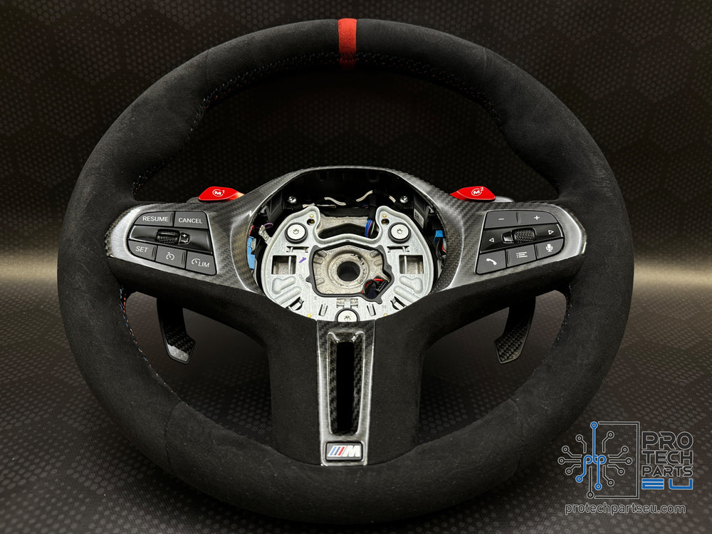 
                  
                    OE BMW Steering Wheel alcantara 1,2,3,4 M2,M3 CS,M4 CSL G80 G82 G87 G20 G22 G42
                  
                