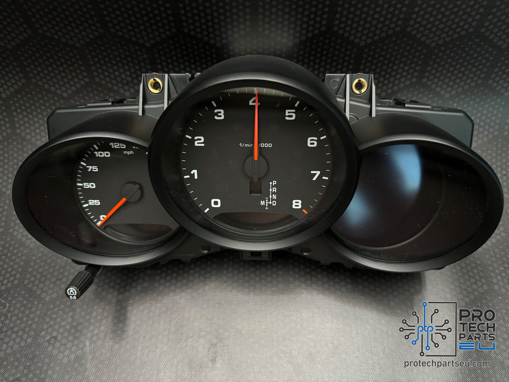 Porsche 718 cayman boxster digital instrument cluster new 982920930apa05 mph