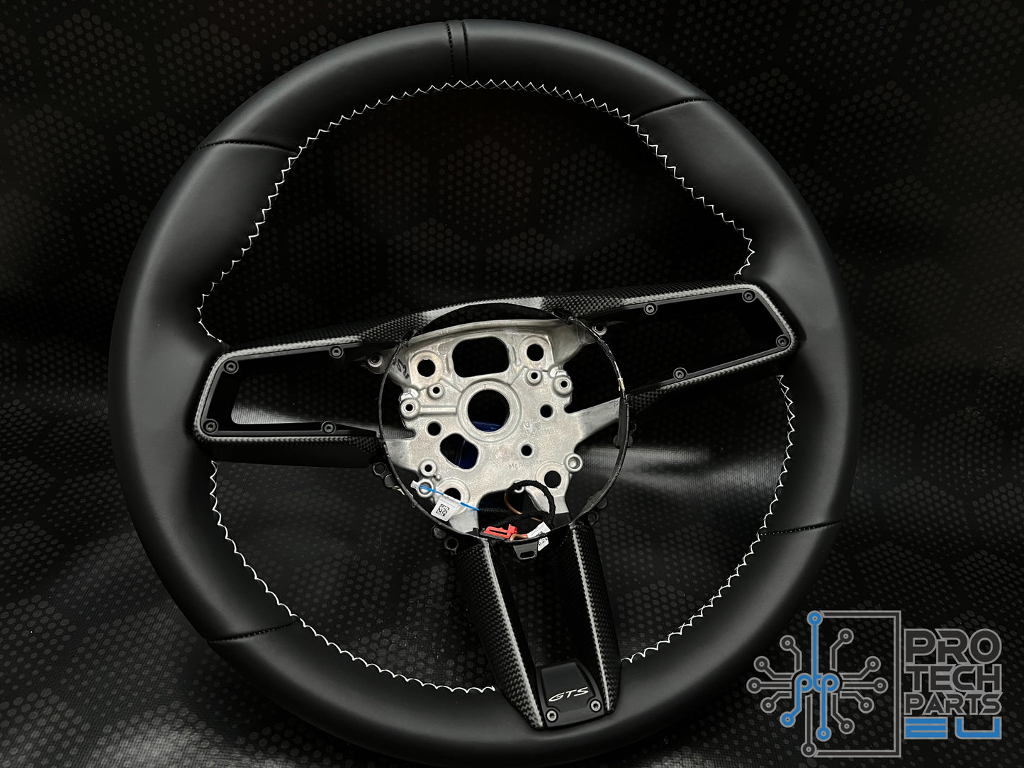 
                  
                    Porsche Steering wheel leather GT3RS GT3 GTS GT 992 turbo S carrera white stitch UPGRADE
                  
                