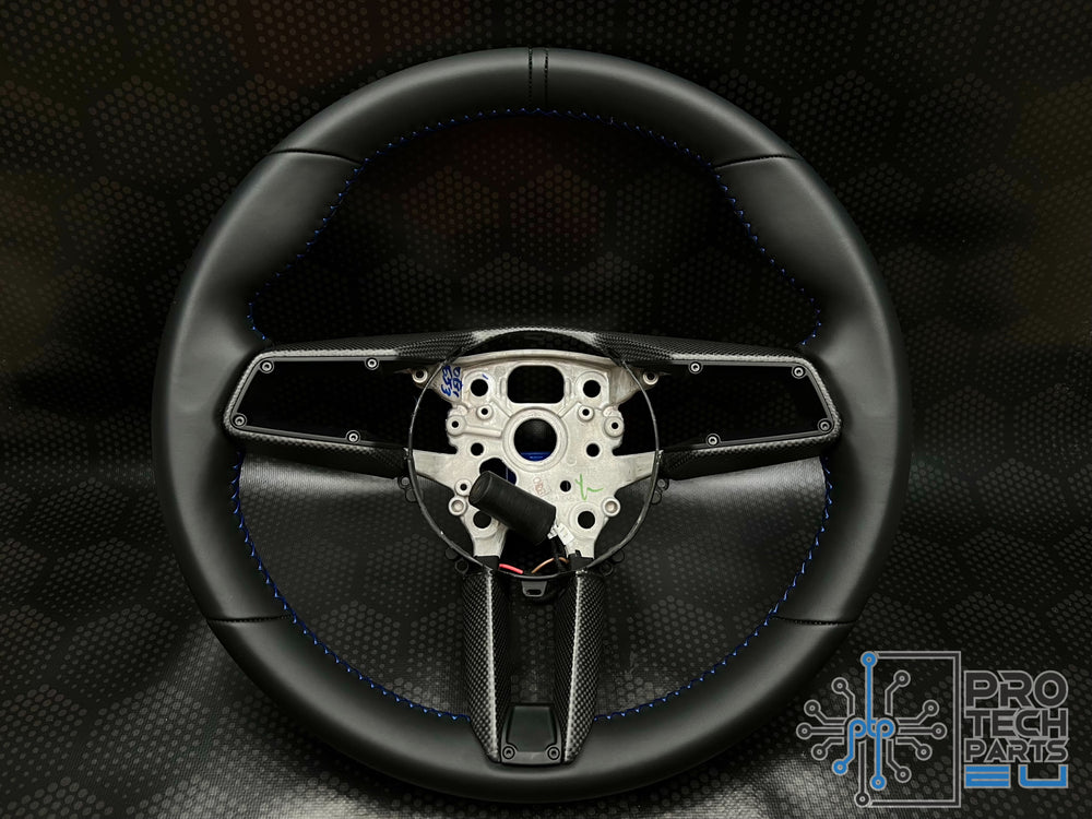 Porsche Steering wheel leather GT3RS GT3 GTS GT 992 turbo S carrera shark blue UPGRADE