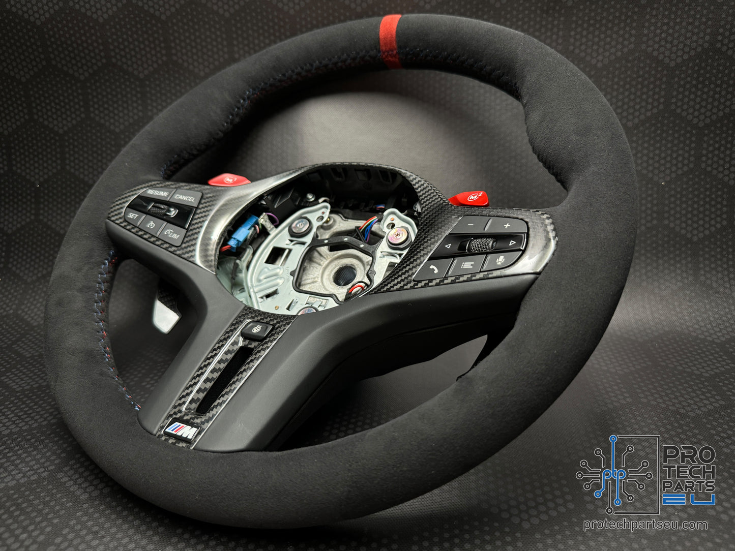 
                  
                    OE BMW Steering Wheel alcantara 1,2,3,4 M2,M3 CS,M4 CSL G80 G82 G87 G20 G22 G42 heated
                  
                