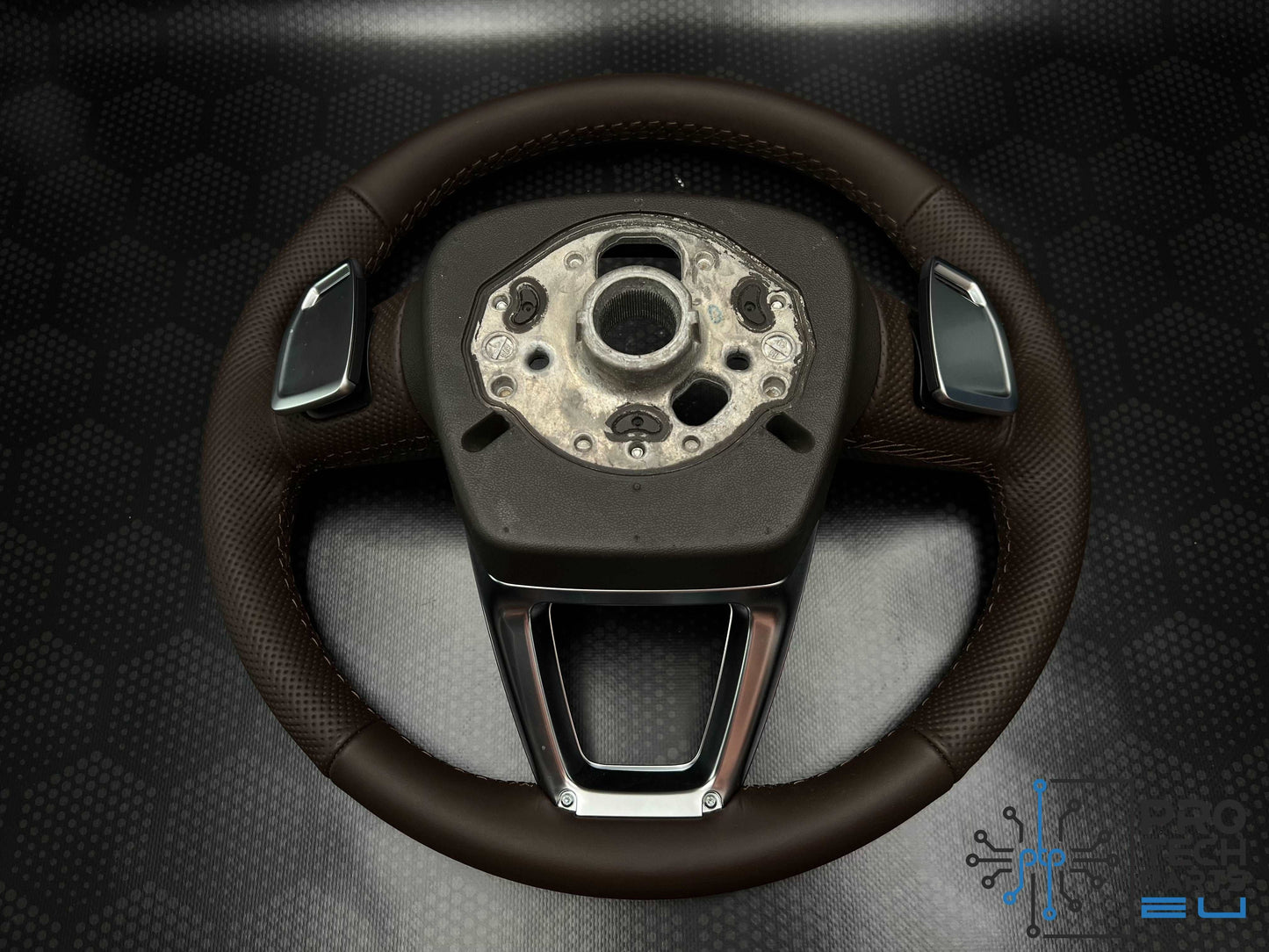 
                  
                    Genuine AUDI Sline brown steering wheel new Q3,A4,A5,S5,RS5,SQ5,Q7,Q8,SQ7,RSQ8
                  
                