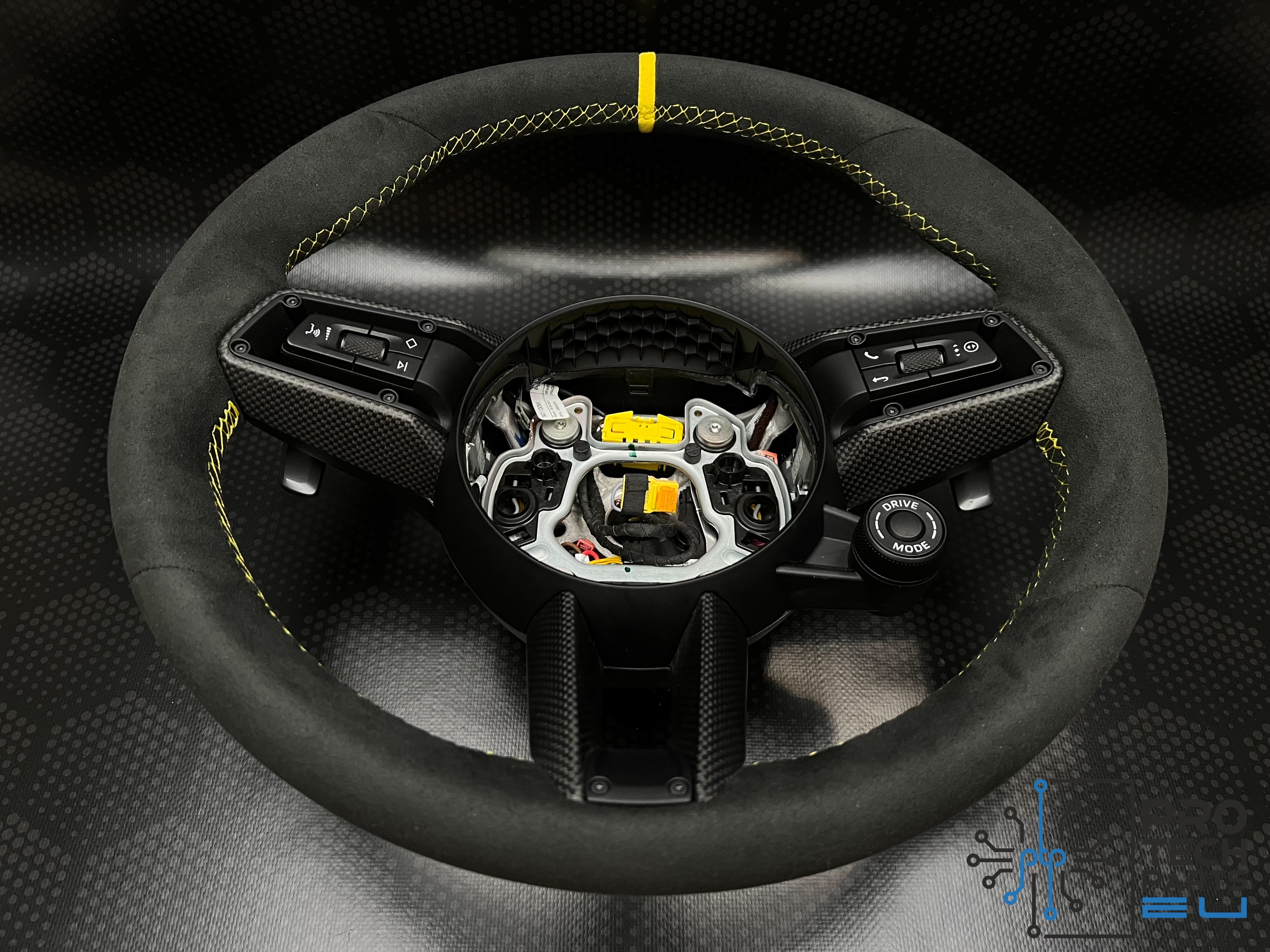 Porsche GT3 RS Steering Wheel  Genuine Alcantara Leather with