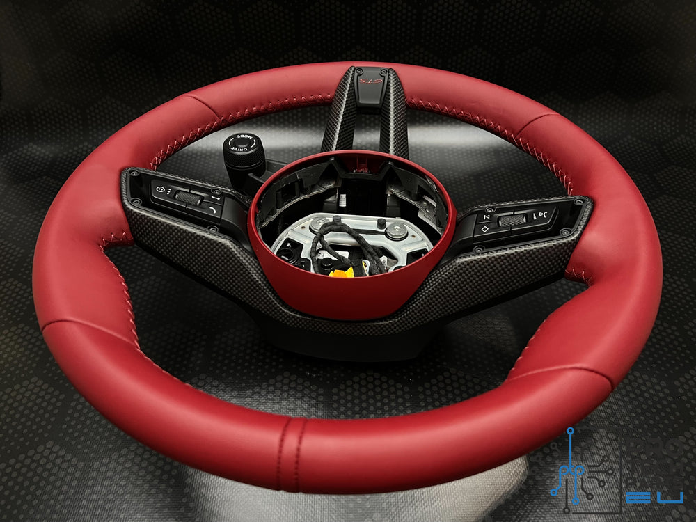 
                  
                    Porsche Steering wheel leather GT3RS GT3 GTS GT 992 turbo S carrera GTS barrique red carbon fiber
                  
                