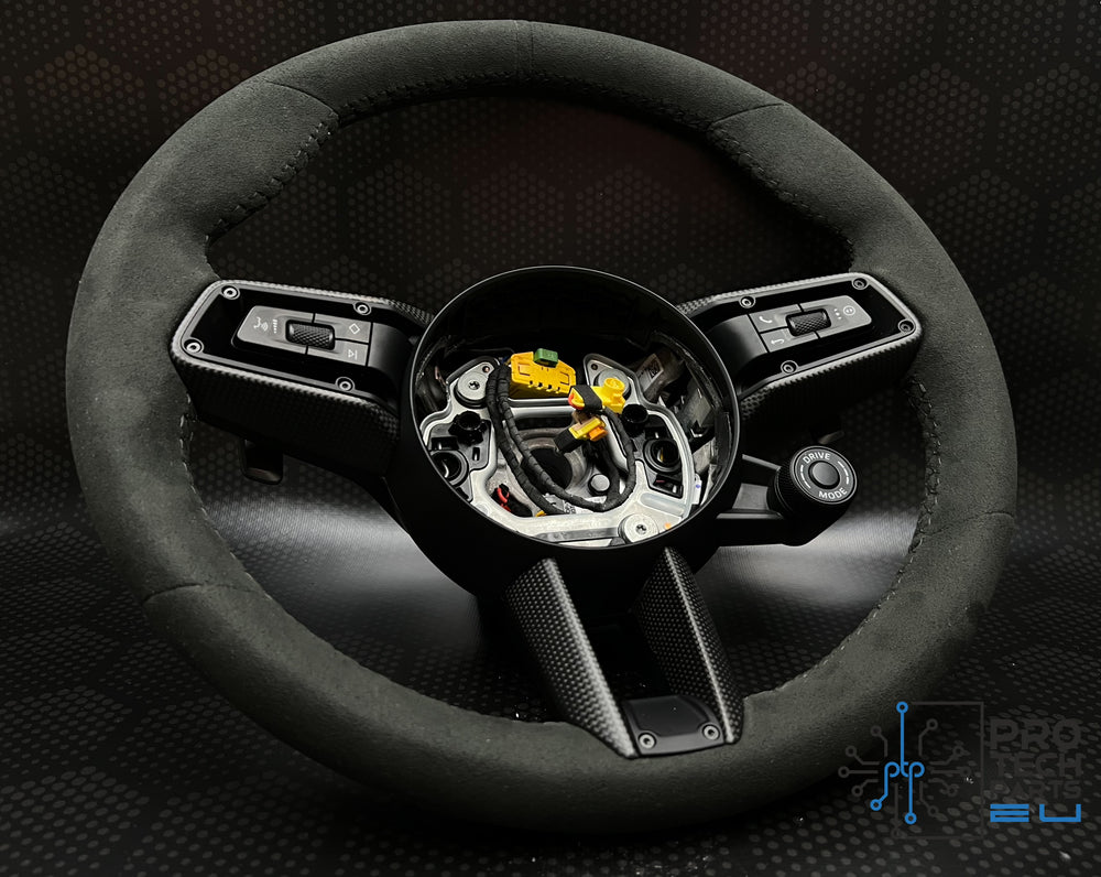 
                  
                    Porsche Steering wheel race-tex GT3RS GT3 GTS GT 992 turbo S carrera GTS black carbon fiber
                  
                