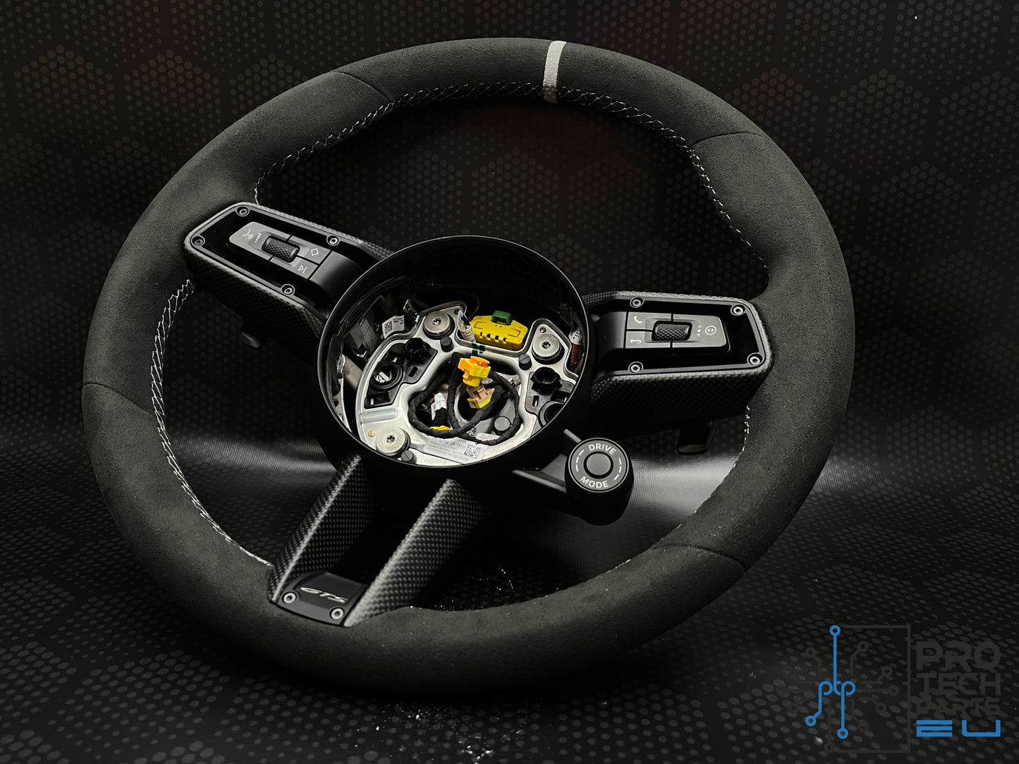 
                  
                    Porsche Steering wheel race-tex GT3RS GT3 GTS GT 992 turbo S carrera silver/chalk carbon fiber
                  
                