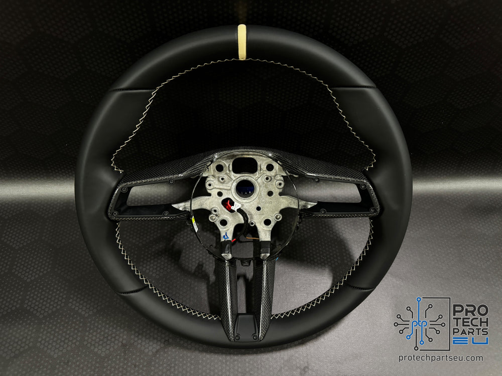 
                  
                    Porsche Steering wheel race-tex GT3 992 911 mojave beige GT customised weissach
                  
                