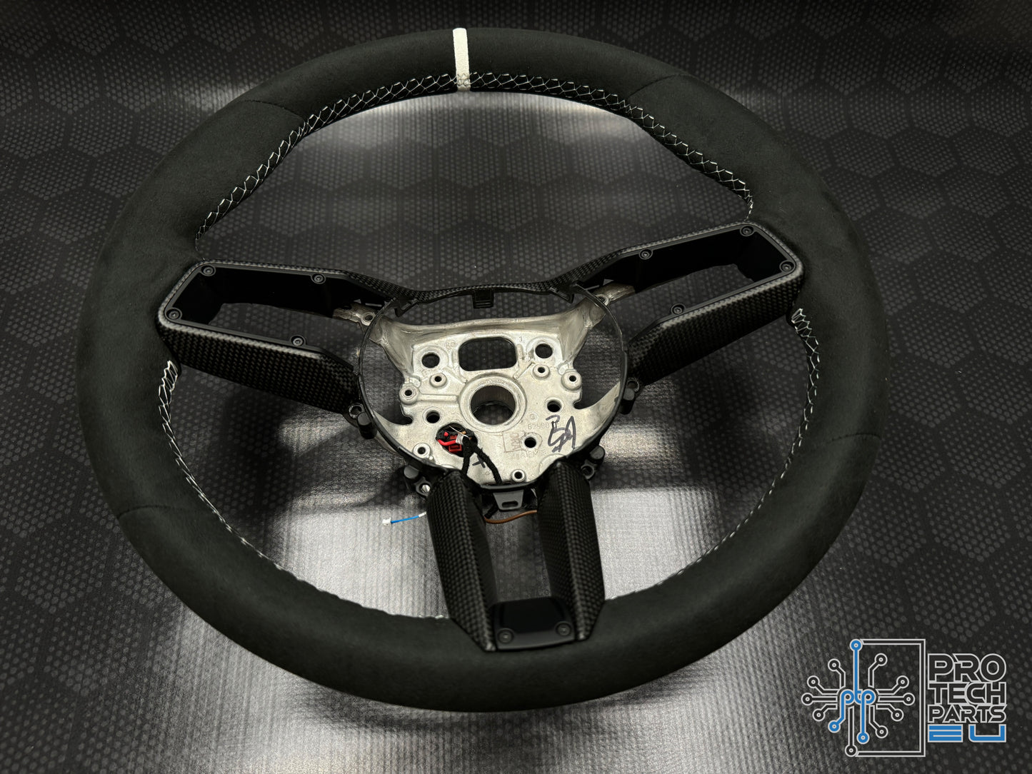 
                  
                    Porsche Steering wheel race-tex GT3RS GT3 GTS GT 992 turbo S carrera white UPGRADE
                  
                