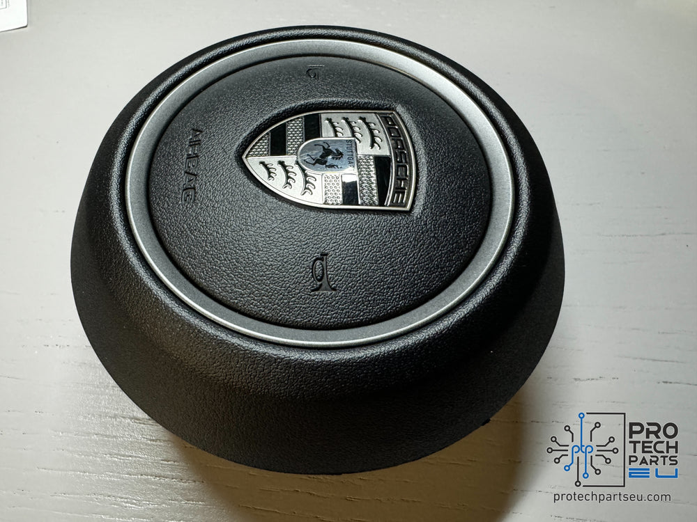 
                  
                    Porsche plastic TURBONITE steering wheel Airbag COVER 992 911 cayenne taycan panamera
                  
                