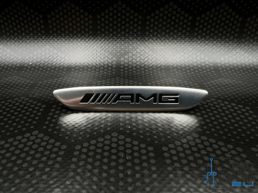 مرسيدس بنز W222 S فئة AMG غطاء عجلة القيادة شارة/شعار oe جديد
