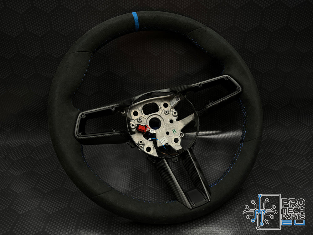 
                  
                    Porsche Steering wheel race-tex GT3RS GT3 GTS GT 992 turbo S carrera shark blue UPGRADE
                  
                