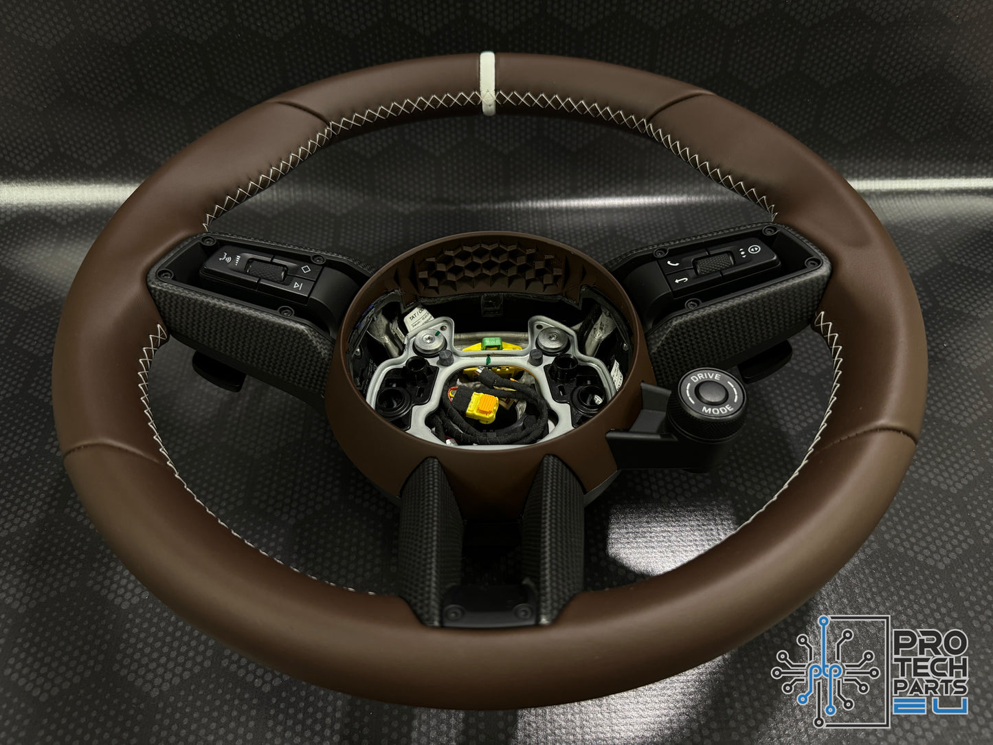 
                  
                    Porsche Steering wheel leather GT3RS 992 911 turbo S carrera GTS truffle brown customised weissach
                  
                