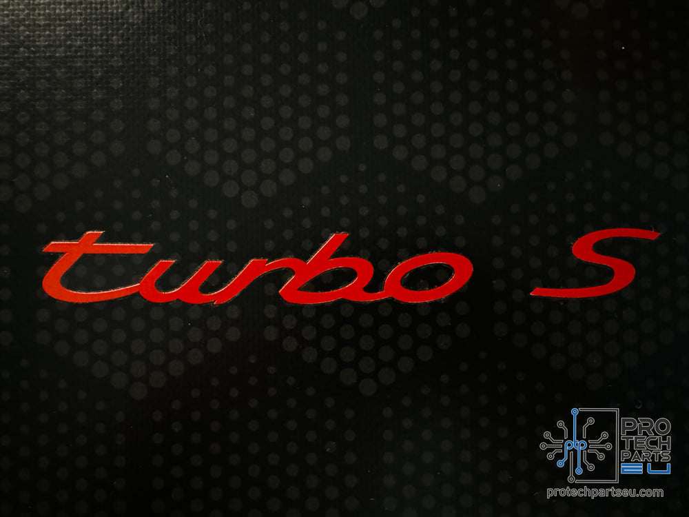 
                  
                    Porsche dashboard trim frame UV sticker Turbo S
                  
                
