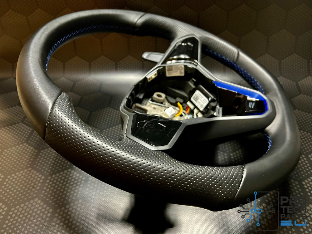 
                  
                    Volan Volkswagen R albastru Tiguan, Passat, Arteon, Golf etc încălzit+touch 
                  
                