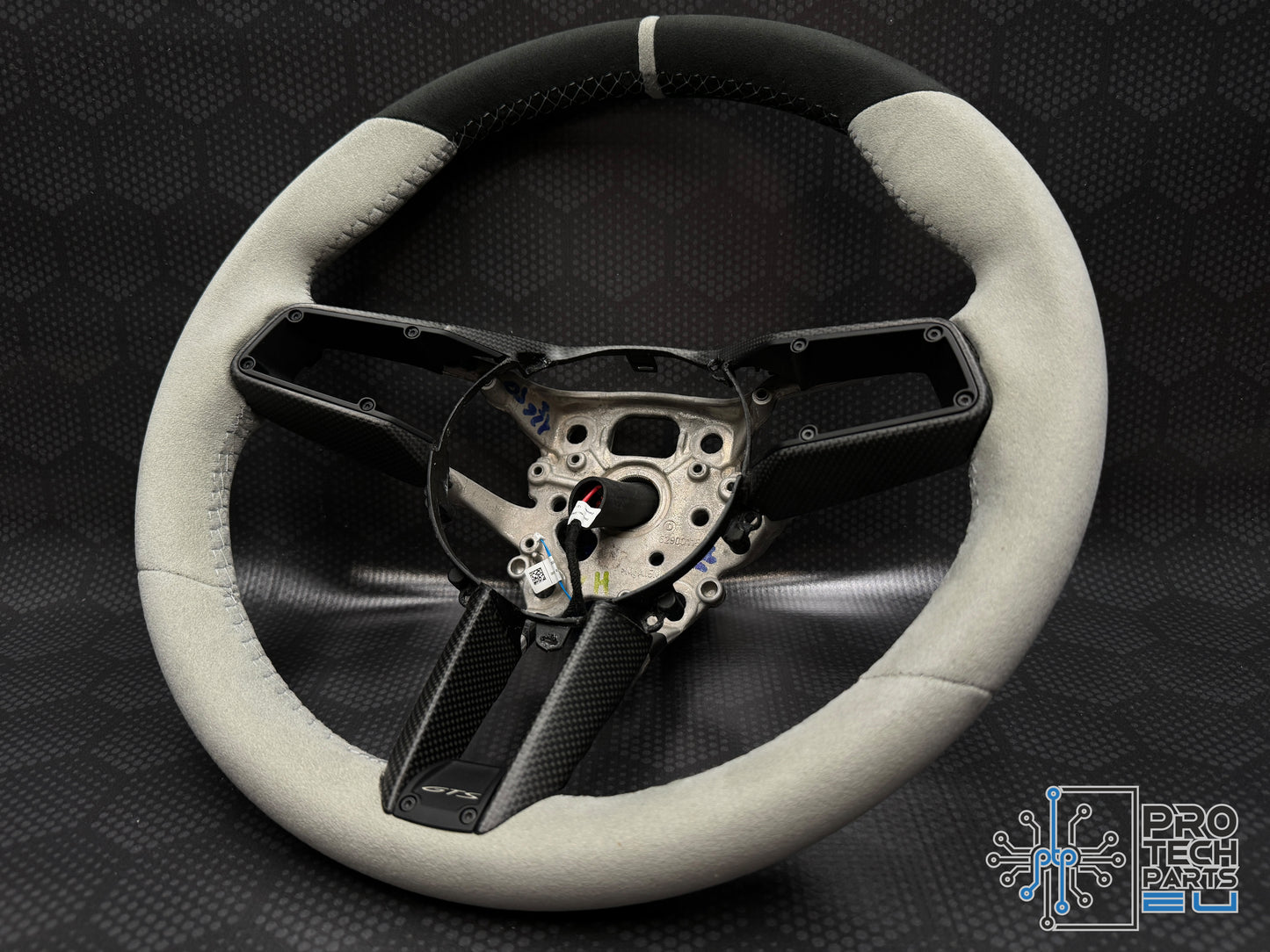 
                  
                    Porsche Steering wheel HERITAGE GT GT3 GT3RS GTS 992 turbo S carrera  SPEED silver/chalk WEISSACH PACKAGE
                  
                