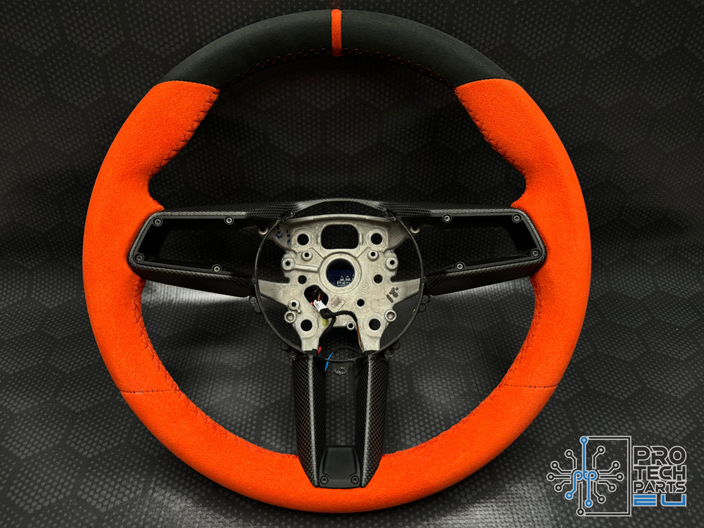 Porsche Steering wheel HERITAGE GT GT3 GT3RS GTS 992 turbo S carrera   LAVA orange WEISSACH PACKAGE