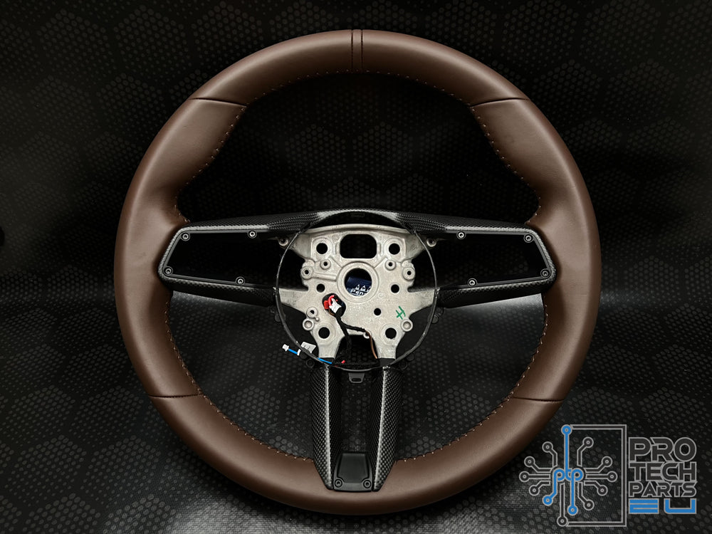 Porsche Steering wheel race-tex GT3RS GT3 GTS GT 992 turbo S carrera truffle brown UPGRADE