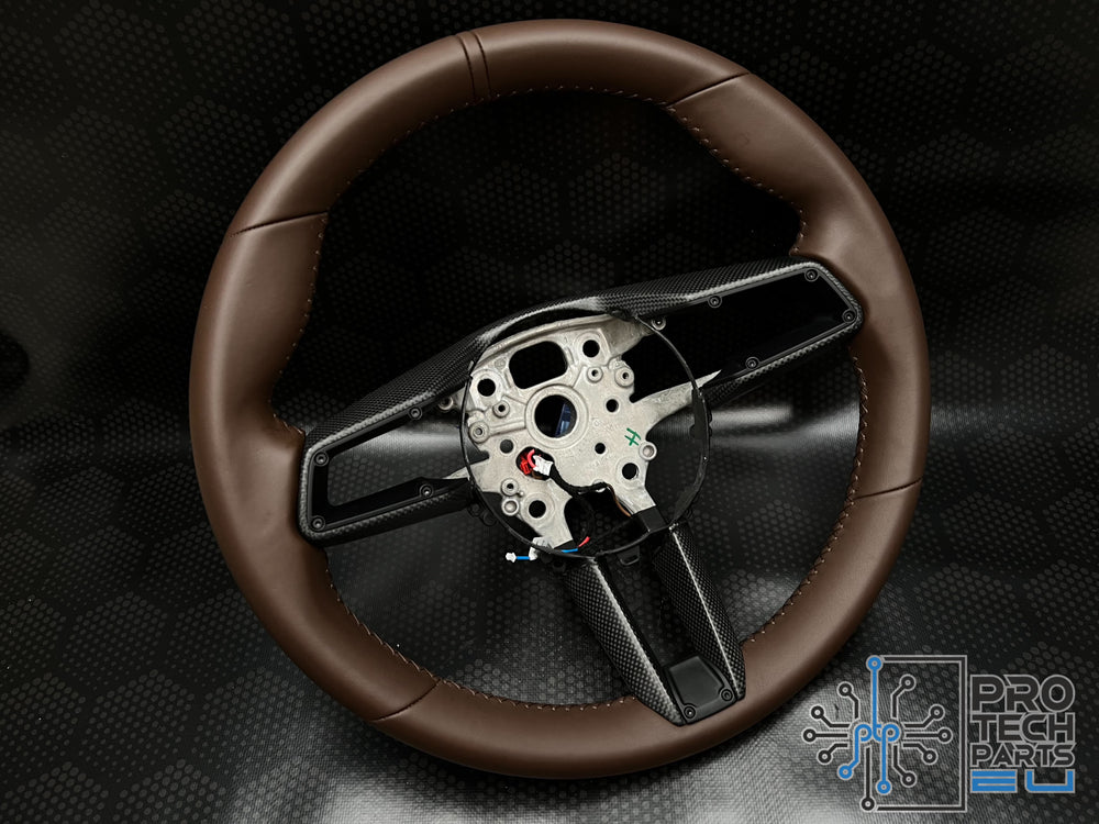 
                  
                    Porsche Steering wheel race-tex GT3RS GT3 GTS GT 992 turbo S carrera truffle brown UPGRADE
                  
                