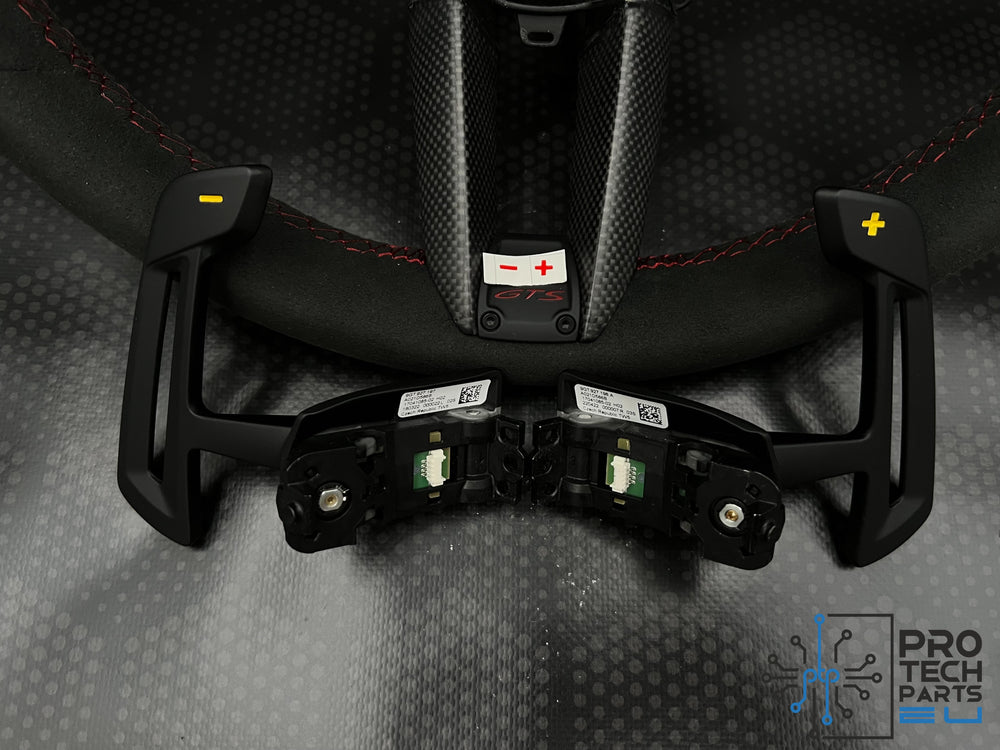 
                  
                    Porsche Steering wheel race-tex GT3RS GT3 GTS GT 992 turbo S carrera red carmine UPGRADE
                  
                