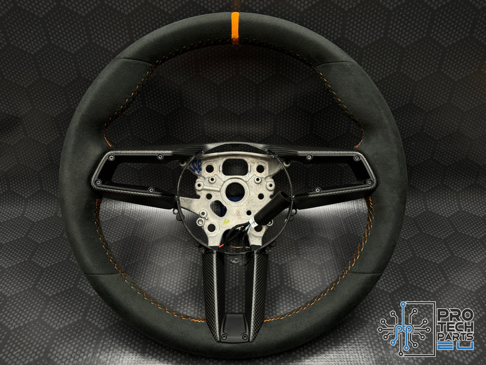 Porsche Steering wheel race-tex GT3RS GT3 GTS GT 992 turbo S carrera peach orange WEISSACH