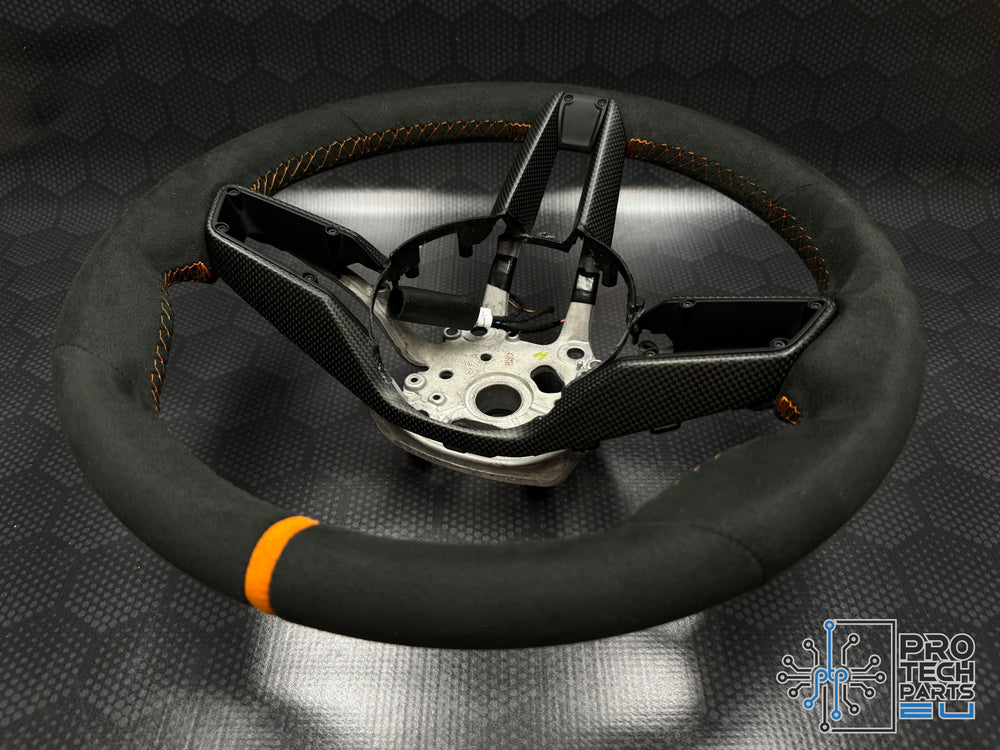 
                  
                    Porsche Steering wheel race-tex GT3RS GT3 GTS GT 992 turbo S carrera peach orange WEISSACH
                  
                