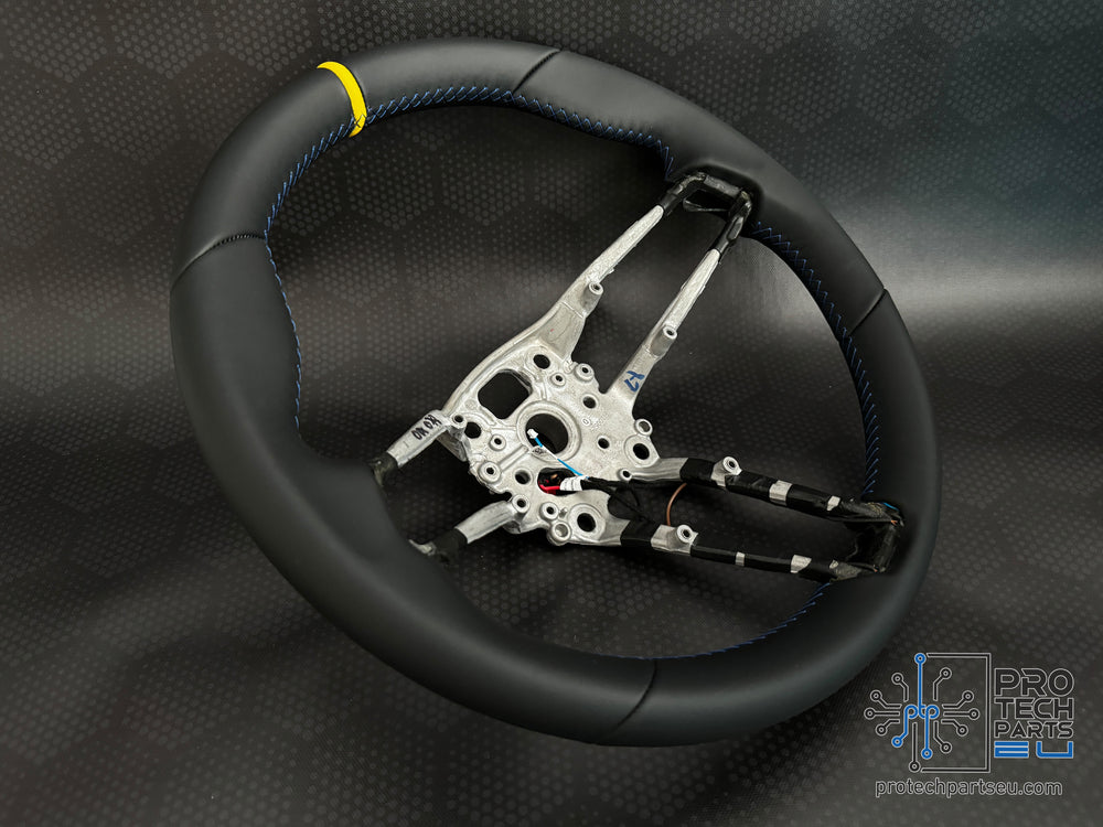 
                  
                    Porsche Steering wheel leather GT3RS GT3 GTS GT 992 racing yellow+speed blue
                  
                